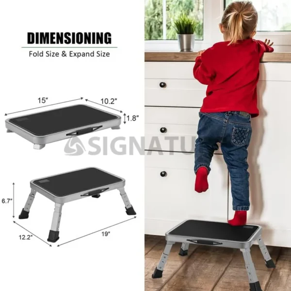 1 Step Folding Stool - Image 5