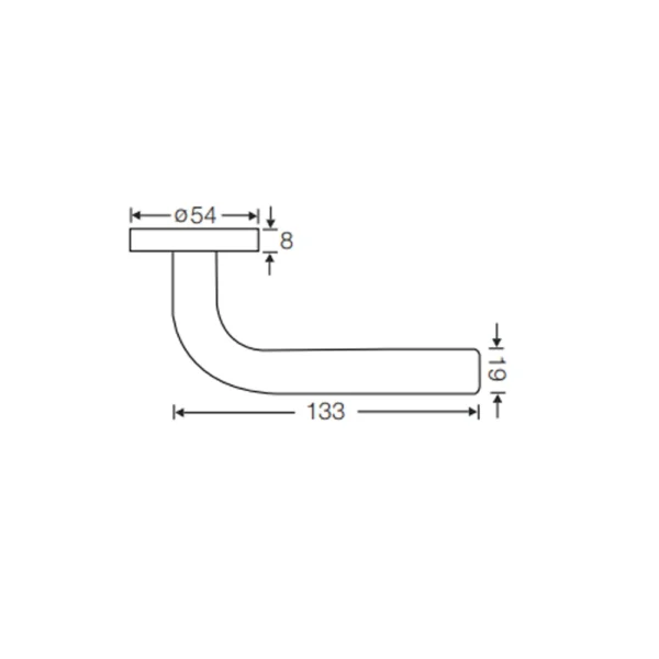 Yale Tubular Handle YTL-020