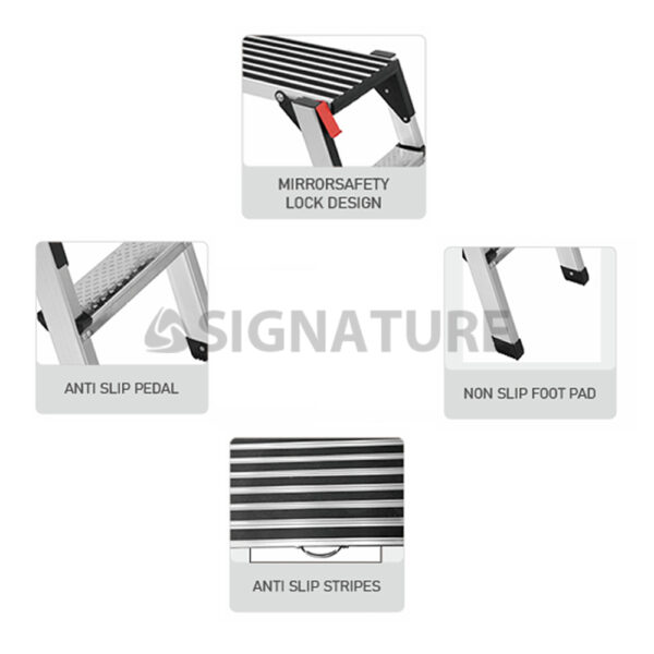aluminum working platform