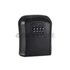 key lock box pvc black color