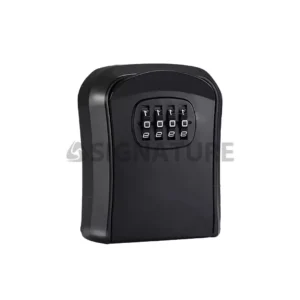 key lock box pvc black color