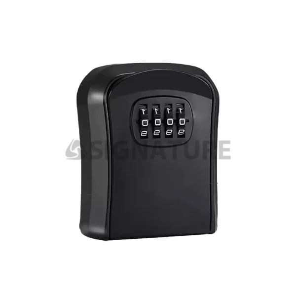 key lock box pvc black color